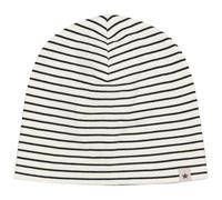Huttelihut - Kid's Beanie Stripe Rib - Beanie size 53 cm - 4-6 Years, white