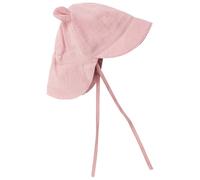 Huttelihut - Kid's Summer Hat Ears Muslin - Hat size 44 cm - 3-6 Months, pink