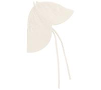 Huttelihut - Kid's Summer Hat Ears Muslin - Hat size 44 cm - 3-6 Months, white