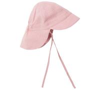 Huttelihut - Kid's Summer Hat Muslin - Hat size 44 cm - 3-6 Months, pink