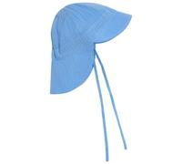 Huttelihut - Kid's Summer Hat Muslin - Hat size 48 cm - 6-12 Months, blue