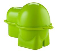 Hutzler 399GR Snack Container, Egg To-Go, Green
