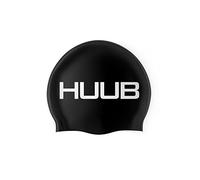 Huub Black Silicone Swim Cap / 100% Silicone/Easy Fitting/One Size