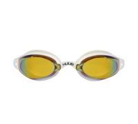 Huub Brownlee 2 Custom Air Swimming Goggles, White + Yellow Mirror