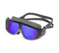 Huub Ryft Open Water Swim Mask Goggles - Cool Grey Matt Black Dark Smoke Multi Mirror - UV Sun Protection and SPF