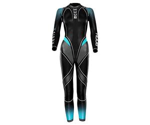 Huub Womens Aegis X 3:3 Wetsuit - Aqua - Exclusive 3:3 buoyancy - Improved materials for 2021 Womens Wetsuit Size - ML