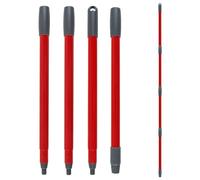 Huucozn Mop Handle Set Compatible with Vileda Turbo 2-in-1 Mop Removable Mop Floor Mop Handles Set Adjustable from 76 cm to 147 cm Mop Rod Floor Cleaning for Mops