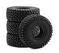 Huudngeje 1.9" All-Terrain Wheel Tires 4pcs 118mm for TRX4 Axial SCX10 90046 Capra 1:10 RC Rock Crawler Car