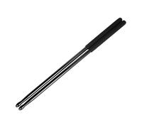 Huudngeje 1 Pair Aluminum Alloy Drumsticks Aluminium Alloy Drum Sticks for Kids Beginners and Drum Enthusiasts Black