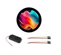 Huudngeje 3.4inch Round Touch Display 800x800 Resolution IPS Screen 10-Point Multi-Touch Supports AI Voice Interaction