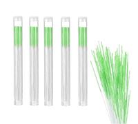 Huudngeje 300 Pcs Disposable Earring Hole Cleaner Floss Ear Hole Cleaning Line Line Ear Piercing Care Cleaning Tool Odor Removal Ear Care Kit for Women Men Green