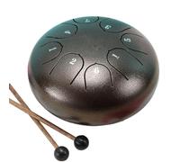 Huudngeje 6 Inch 8 Tone Rain Drum Outdoor Chakra Drum Garden Instrument Rain Drum Ethereal Drum H