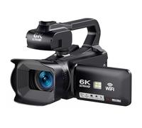 Huudngeje 64MP HD WIFI 6K Digital Camera 270° Rotatable Touch Screen, Night Vision 18X Digital Zoom