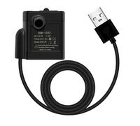 Huudngeje Aquarium Accessories DIY Submersible Water Aquarium Mini USB Low Noise Brushless Motor Pump Aquarium Filter Water Cycle