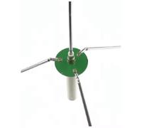 Huudngeje BNC Q9 FM GP Antenna 68-350Mhz Telescopic Antenna for FM Transmitter,Receiver Campus Broadcast,HAM Radio Amplifier