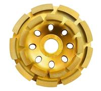 Huudngeje Diamond Concrete Grinding Wheel 4 1/2 Inch for Polishing and Cleaning Stone Concrete, Cement, Marble, Rock