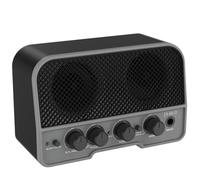 Huudngeje Dual Channel 5W Acoustic Guitar Amplifier,Portable Compact Speaker Normal/Bright Tone Ideal for Travel and Performance