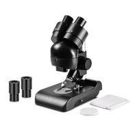 Huudngeje ES1057 Binocular Microscope Kit 30x Magnification Biological Microscope Scientific Experiment Anatomy