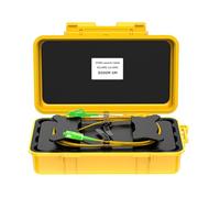 Huudngeje Fiber Optic OTDR Launch Cable Box Fiber Optic Ring OTDR Transmitting Cable Box Dead Spot Eliminator SC/-LC/