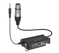 Huudngeje For Smartphone DSLR Cameras Camcorders LINKFLEX AD1 Microphone Preamp Amplifier XLR to 3.5mm Audio Adapter