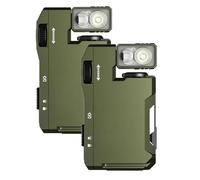 Huudngeje G5 Edc Light 400 Lumens Flashlight Rechargeable Pocket-Sized High-Lumen Flashlight with Magnetic Base Mini Green