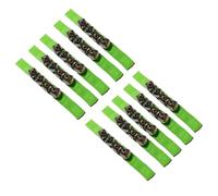 Huudngeje Green Hand 10Pcs Orff Handbell, Multi-Faceted Ability Development Handbell, Dance Performance Instrument Easy Install