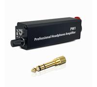 Huudngeje Headphone Amplifier Converter 6.35/3.5MM Audio Signal Input Portable Headphone Amplifier Monitor