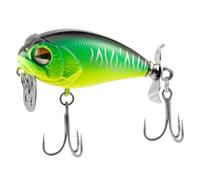 Huudngeje Mini Crankbait Fishing Lure 10cm/5.5g Wobblers Artificial Bait Hard Plopper Rotating Tail Fishing Bait D