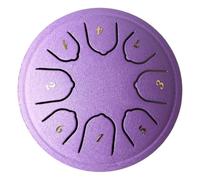 Huudngeje Mini Hollow Drum 4.5 Inch 8 Tone Hollow Drum Steel Tongue Drum Percussion Instrument Children'S Music
