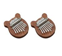 Huudngeje Mini Kalimba Mini Thumb Piano 8-Tone Portable Beginner Finger Piano Instrument A