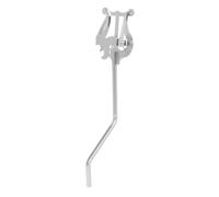Huudngeje Portable Music Holder, Reading Holder, Practice Music Stand, Saxophone Portable Music Stand (Short Version) Silver