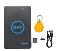 Huudngeje RFID Smart Chip Duplicator+ CUID Keychain NFC Reader Copier 5 Frequency HID 125K/IC/ID 13.56M 125K Token Writer Clone