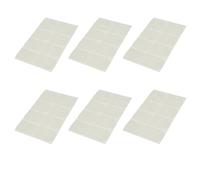 Huudngeje Saxophone Mouthpiece Pad Silicone Mouthpiece Patch Self-Adhesive Removable Mouthpiece 0.8mm White