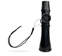 Huudngeje Small Kazoo Musical Instrument Bell Mouth for Guitar Ukulele Violin Piano Keyboard Ideal for All Ages Black