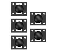 Huudngeje Square Ball Plate Bracket 1-Inch 25mm Ball Head Base for Tablet Computers, Industrial Control Screens