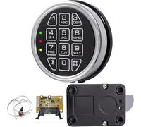 Huudngeje Stackable SafeLock Replacement with Swing Bolt Keypad ElectronicSafe Lock ForSafes