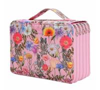 Huudngeje Suitable for Watercolor Pens, Markers Stationery Storage Bag Suitable for School Pencil Case D