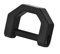 Huudngeje Titanium Alloy Buckle Keychain Multi-Tool EDC Car Buckle Outdoor Gear Outdoor Buckle EDC Horseshoe Buckle S