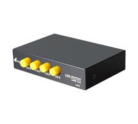 Huudngeje USB 2.0 4 Port Sharing Switch Switcher 4 in 1 Out Printer Adapter Box for Laptop Desktop for PC Scanner Computer