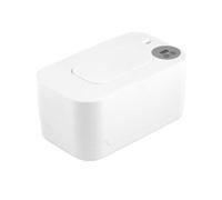 Huudngeje USB Baby Wipe Warmer Reusable Thermostat Prevent Dry Portable Baby Wipes Dispenser Warmer for Home Baby Nursery White