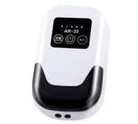 Huudngeje Waterproof Aquarium Oxygen Air Pump Fish Tank Air Compressor Aerator USB Rechargeable Ultra Silent Outdoor Fishing(AR33)