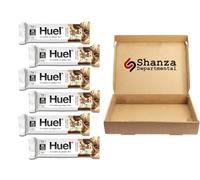 Huuel Complete Nutrition Bar Chocolate Chip Cookie Dough - 6 x 55g High Protein Plant-Based Snack Bars | Low Sugar, High Fibre, Vegan, Under 200 Calories