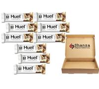 Huuel Complete Nutrition Bar Chocolate Chip Cookie Dough - 9 x 55g High Protein Plant-Based Snack Bars | Low Sugar, High Fibre, Vegan, Under 200 Calories