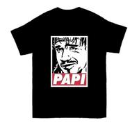 huUKH7HGT Papi T-Shirt Black 3XL