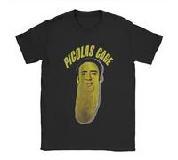 huUKH7HGT Picolas Cage Nicolas Cage T-Shirt Black 3XL