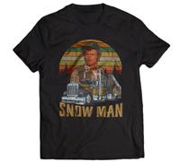 huUKH7HGT Smokey and The Bandit T-Shirt Snowman Jerry Reed Trans Am Black L