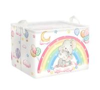 HUUMONSS Foldable Laundry Hmaper Large Kid Toy Basket, 36L