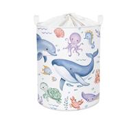 HUUMONSS Foldable Laundry Hmaper Large Kid Toy Basket, 63L