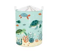HUUMONSS Foldable Laundry Hmaper Large Kid Toy Basket, 63L
