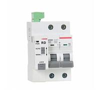 HUUOQIWY Din Rail 2P MCB with Autoreclose Device Automatic Reset Circuit Breaker Smart Home 63A MCB Auto Recloser 1Pcs(2PMCB63A)